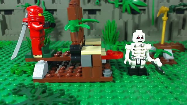 KAIs NINJA AMBUSH 2258 Lego Ninjago Animated Short & Stop Motion Set Review