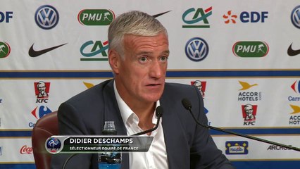 Bleus - Deschamps : "Gignac fait toujours partie de ce groupe élargi"