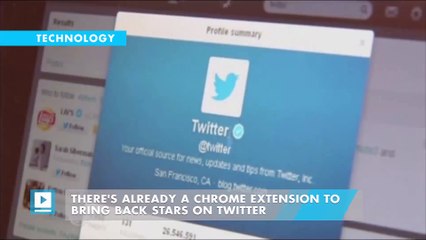 There's already a Chrome extension to bring back stars on Twitter