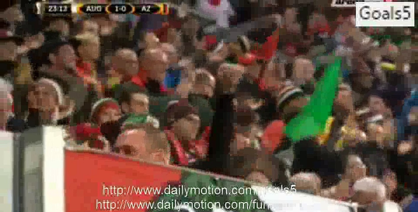 Raul Bobadilla Goal Augsburg 1 - 0 Alkmaar Europa League 5-11-2015