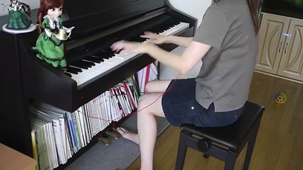 Piano cover ali project Watashi No Bara Wo Haminasai (Rozen maiden 2013)