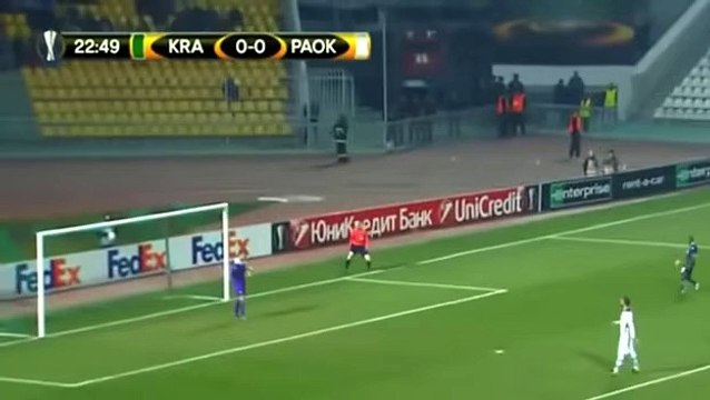 КРАСНОДАР - ПАОК 2-1, обзор матча (5.11.2015), Krasnodar 2-1 PAOK