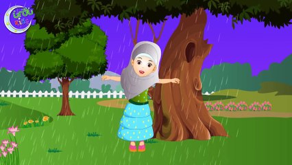 Badal Garjey   I Hear Thunder in Urdu   بادل گرجے   Urdu Nursery Rhyme