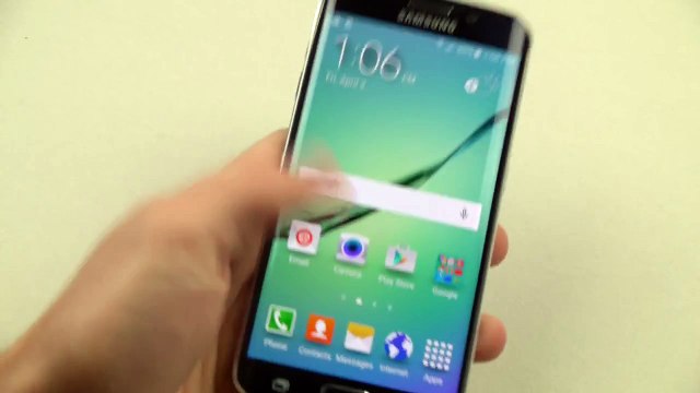 Samsung Galaxy S6 Edge Hammer & Knife Scratch Test