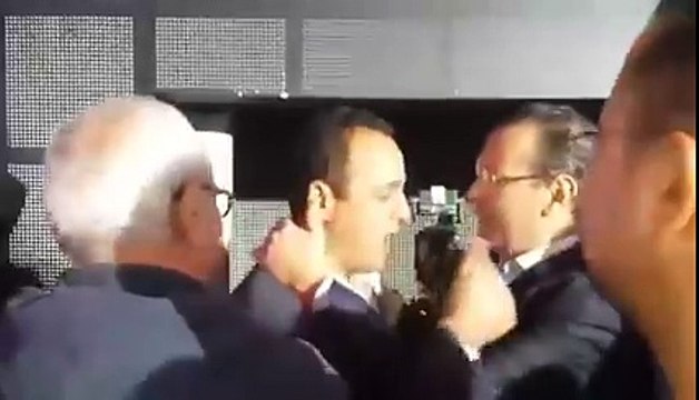 شاهد لحظة استقبال معز بن غربية في قناة التاسعة