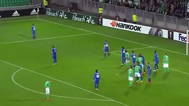 Saint Etienne vs FC Dnipro Dnipropetrovsk 1-0 Live HD all Goal Kevin Monnet-Paquet Amzing goal