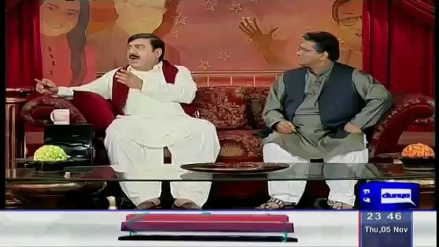 Hilarious Parody of Shiekh Rasheed By Azizi in Hasb-e-Haal!
