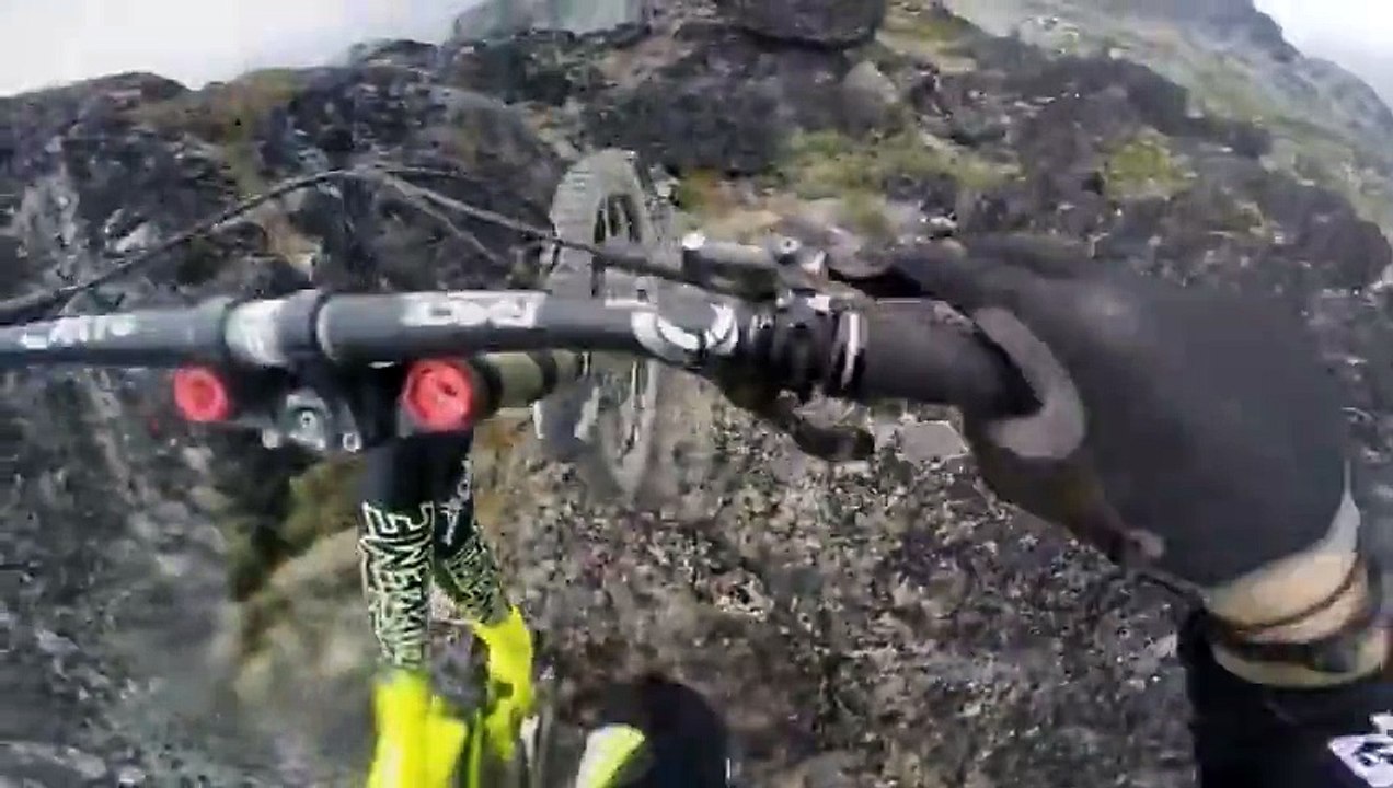 INSANE Downhill Mountain Bike POV  Going Vertical