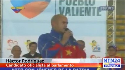 Candidato oficialista llamó a liceístas a movilizarse en las elecciones
