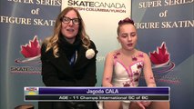 Gloria Hui-Yu Gao - 2016 Skate Canada BC/YK Sectional Championships