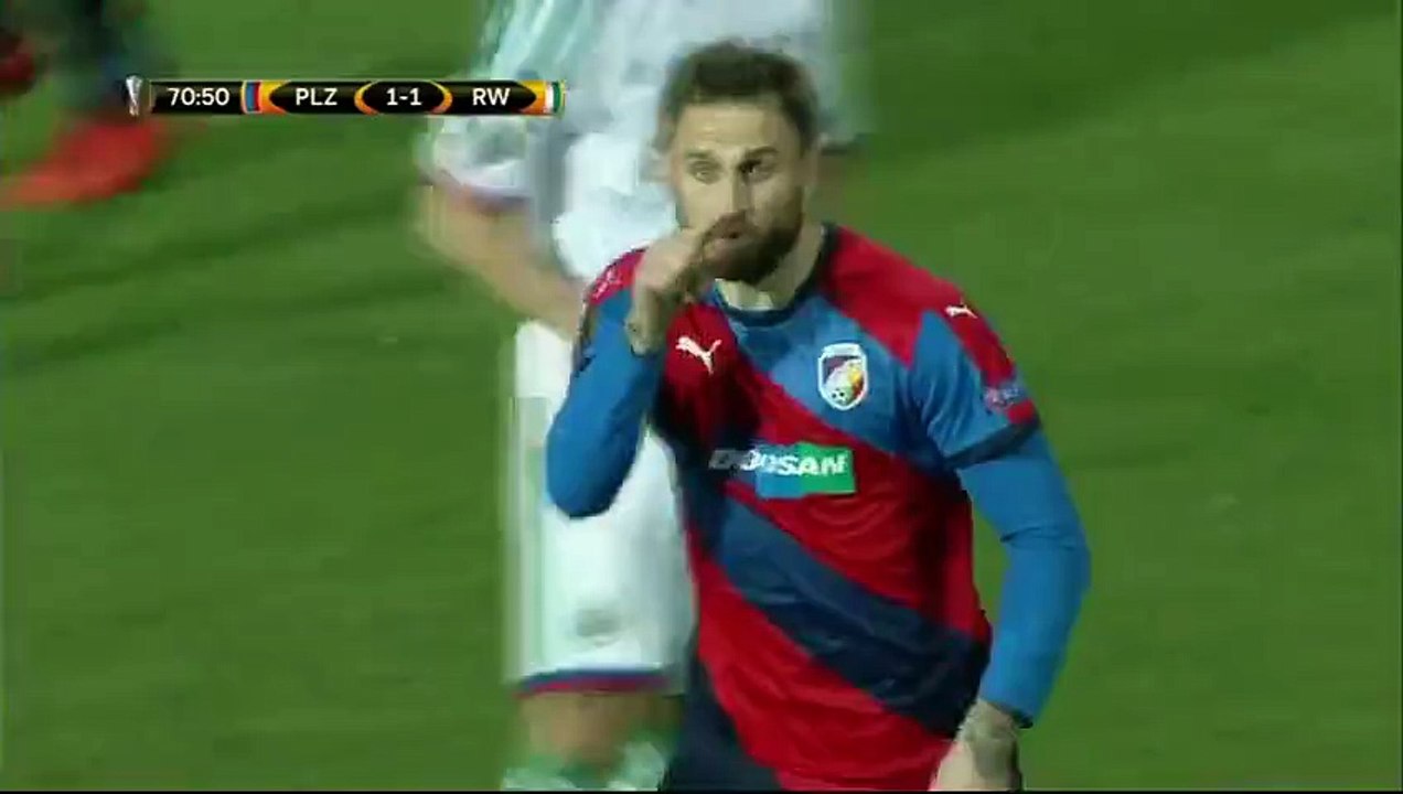 Plzen 1-2 Rapid Vienna