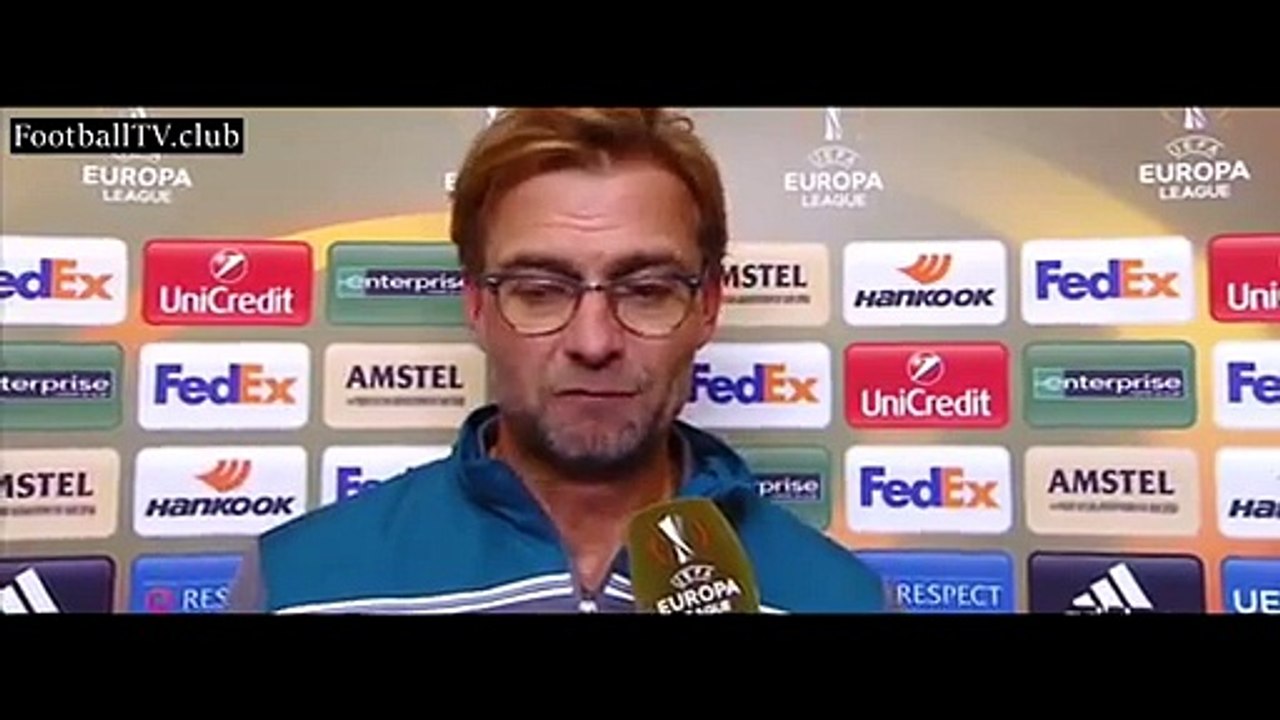 Rubin Kazan vs Liverpool 0 - 1 - Jurgen Klopp post-match interview