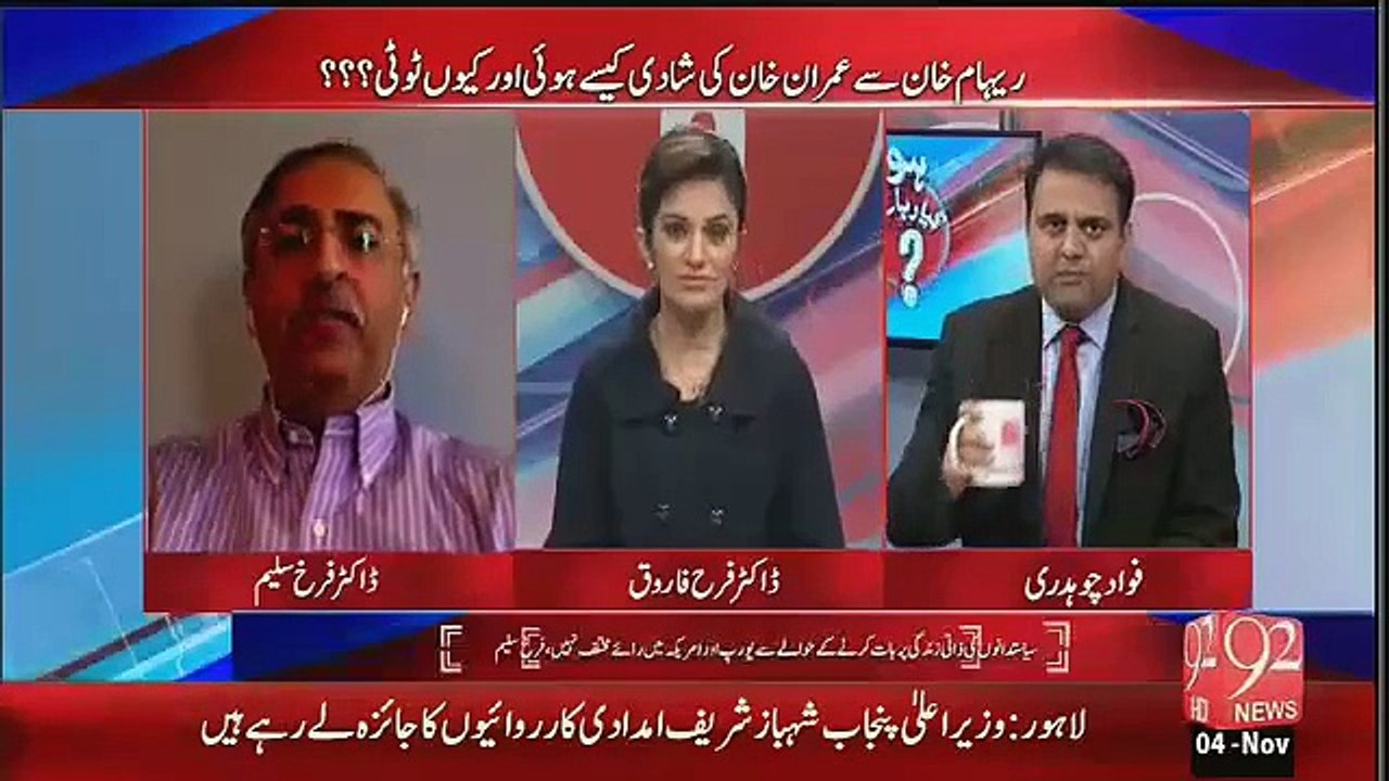 Inside Story Of Reham And IK Divorce By Fawad Chaudhry