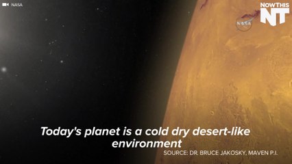 NASA: Solar Winds Stripped Mars Of Its Atmosphere