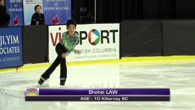 Shohei Law - 2016 Skate Canada BC/YK Sectional Championships