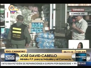 Cabello: Aseguramos el cumplimiento de los precios justos