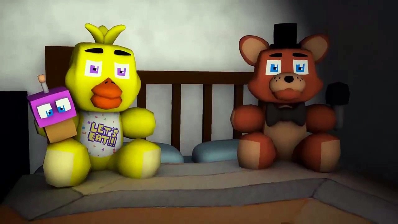 FNAF SONG - ALONE WITH THEM Minecraft Animation - FNAF Music Video (FIVE NIGHTS AT FREDDY