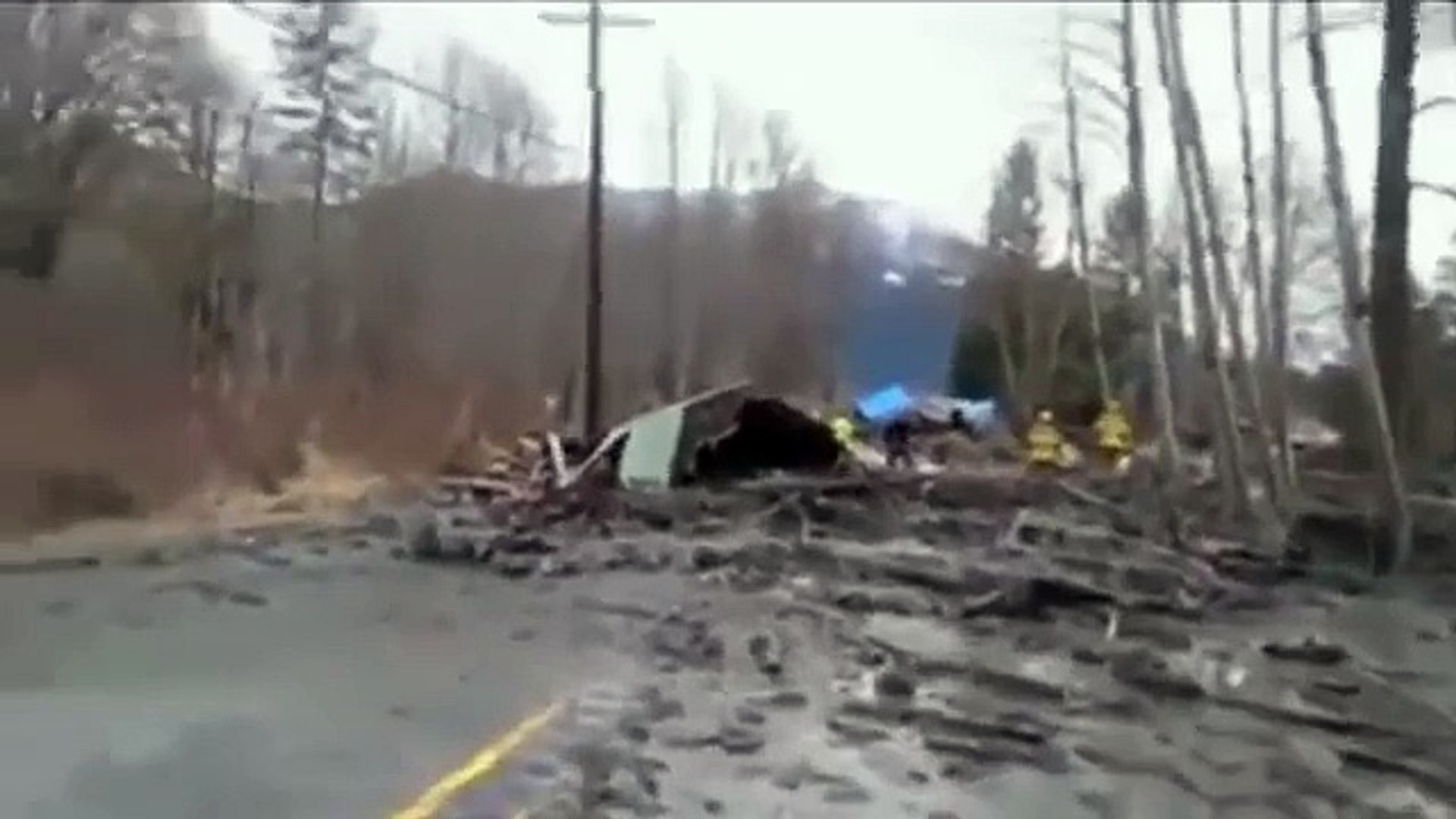 ⁣Оползни в США унесли три жизни, 18 человек пропали без вести