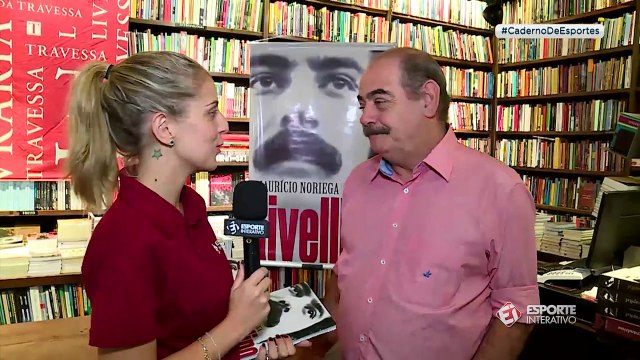 Caderno de Esportes: Monique Danello acompanha lançamento de livro sobre Rivellino