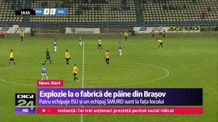 Énorme explosion pendant un match de foot en direct