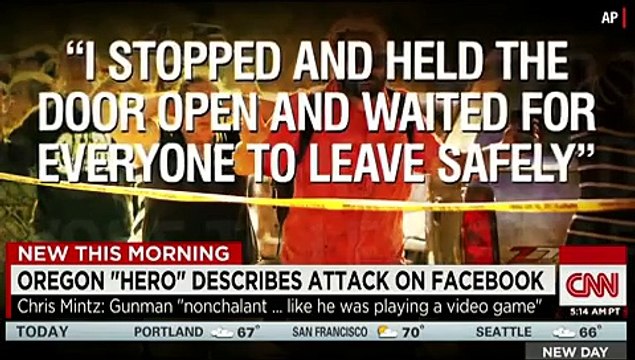 Oregon shooting hero recounts chilling details