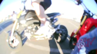 Honda GROM 125 Stunt Bike STUNTS Wheelies 360 Stoppie 125cc Mini Motorcycle Tricks Video 2