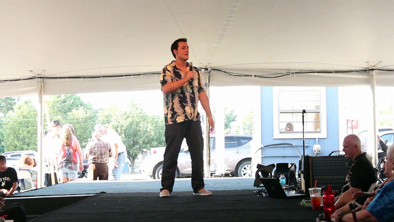 William Marks sings 'You Don't Have To Say You Love Me' Elvis Week 2015