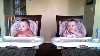Twins Dancing to Daddys Guitar (What Is Love? Remix)