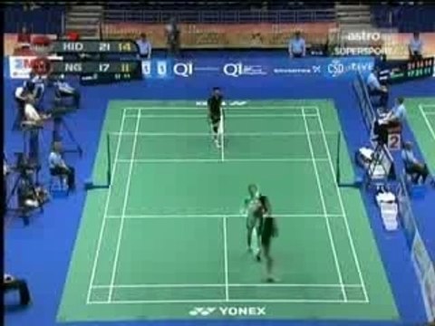Taufik Hidayat Backhand