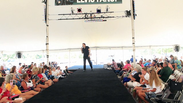 Mario Kombou sings 'Susan When She Tried' Elvis Week 2015