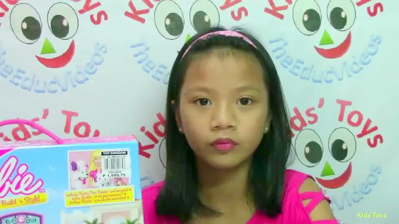 Mega Bloks Barbie Build n Style Luxury Mansion with Barbie dolls Barbie Life in the Dr