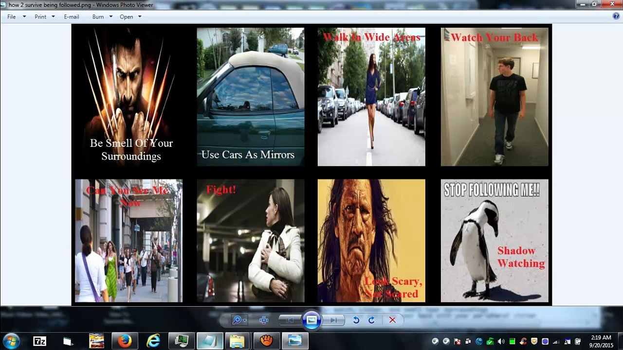 Survival Theory Se1Ep3: How To Survive Being Followed In Public 2015 By Kung Fu