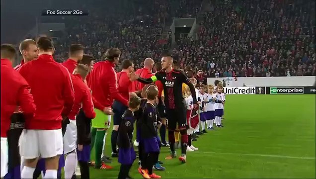 Augsburg	4-1	AZ Alkmaar goals and highlights 05/11/2015