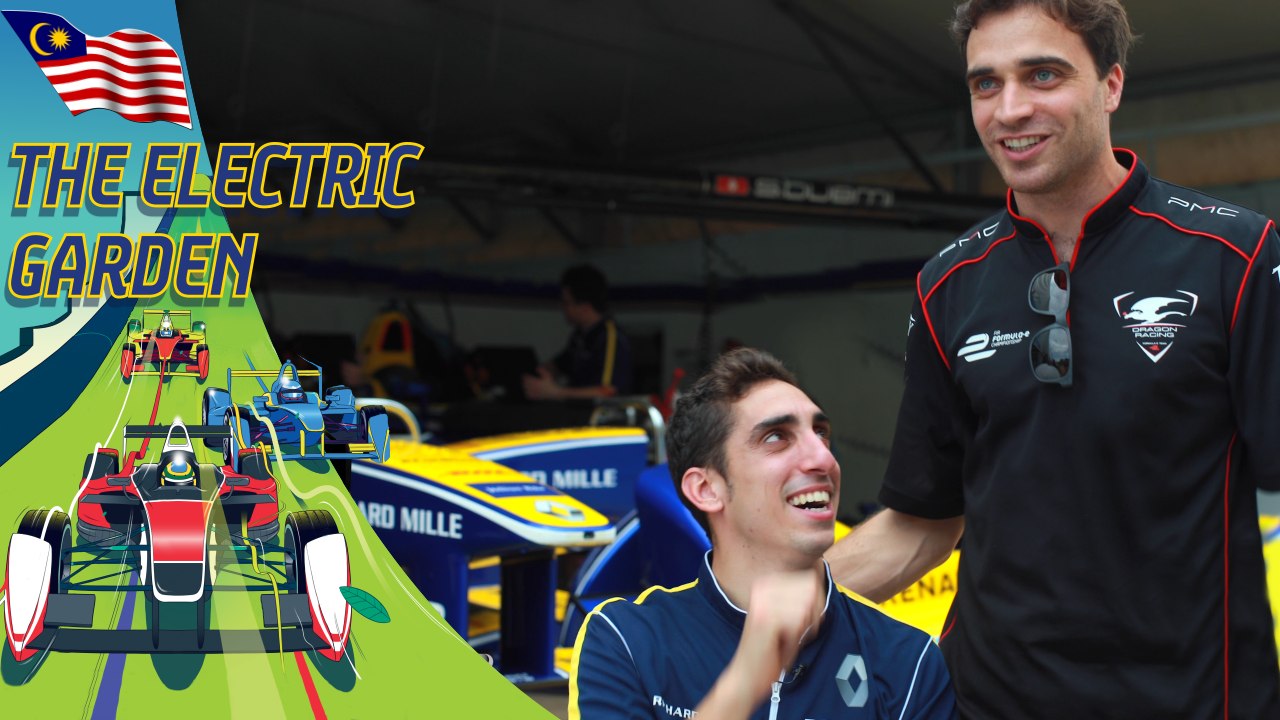 Jerome D'Ambrosio Gatecrashes Buemi Interview