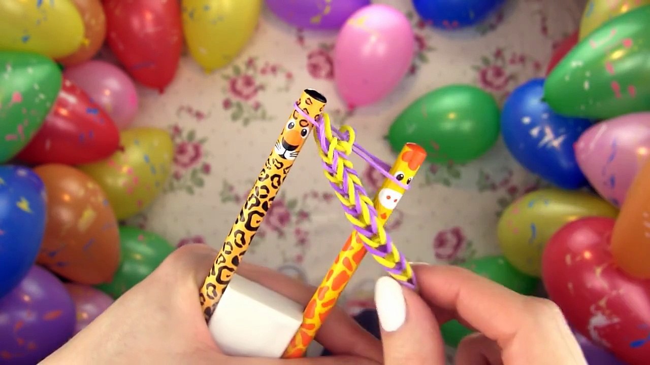 Rainbow Loom! DIY 5 Easy Rainbow Loom Bracelets without a Loom (DIY Loom Bands)