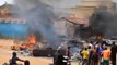Charlie Hebdo Niger protesters set churches on fire