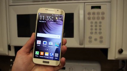 Samsung Galaxy S6 in Microwave - Will it Charge?