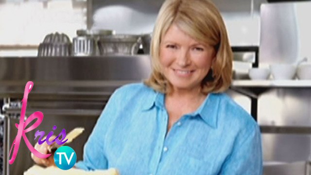 Kris TV: Kris admires Martha Stewart