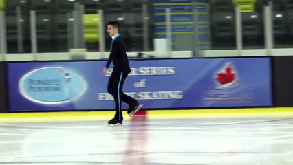 Justin Hampole - Novice Men Short - 2016 Skate Canada BC/YK Sectional Championships