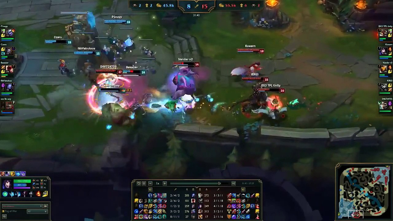 Highlights - 페이커 아리 vs 오리아나 - Faker Ahri vs Orianna