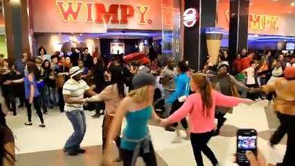 Flash mob wedding proposal Sandton City (Cute Wedding Proposal)