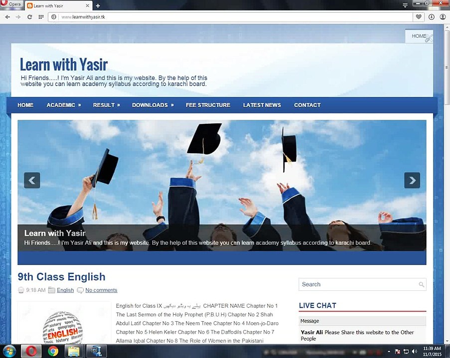 10th Class English Demo