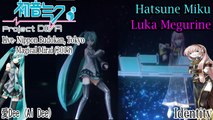 Project DIVA Live- Magical Mirai 2015- Hatsune Miku & Luka Megurine- Identity (HD)