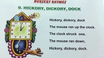 Hickory Dickory Dock Nursery Rhymes With Lyrics | Jack And Jill Children Nursery Rhymes