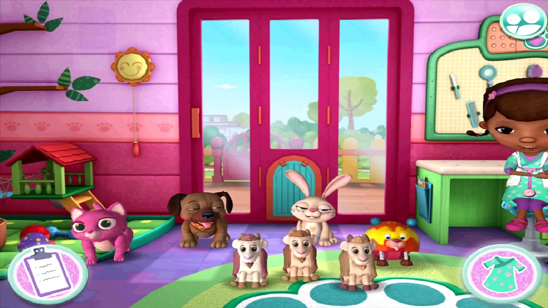 ⁣Doc McStuffins Pet Vet  Game Episode Fixing Pet Toys - Kids Cartoon Episode