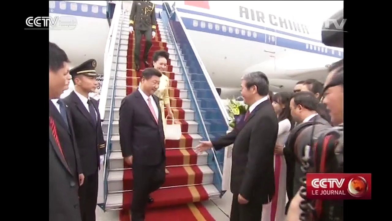 Le président chinois arrive au Vietnam pour une visite d’Etat