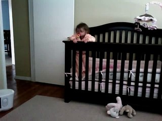 Baby Alcatraz 2 (safety disclaimer_ adult right out of shot to catch her if falling)