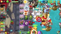 Plants Vs Zombies 2: Sky Castle World EPIC AIR FORCE WAR BATTLE! (PVZ 2 China)