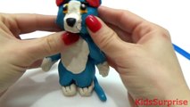 Play Doh Tom And Jerry vs Minnie Mouse Animal Dog 3D Modeling Cartoons Character