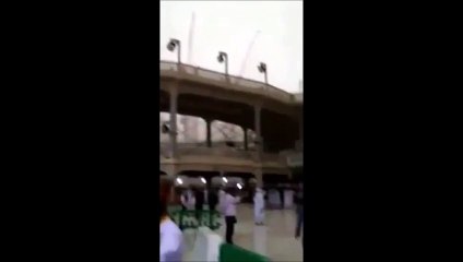 Crane Accident in Makkah collapse video
